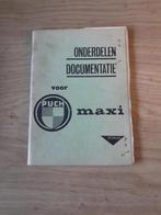 Puch Maxi N onderdelen documentatie, Fietsen en Brommers, Handleidingen en Instructieboekjes, Ophalen, Gebruikt