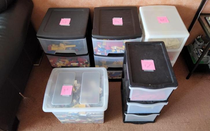 Lego opruiming, Kinderen en Baby's, Speelgoed | Duplo en Lego, Gebruikt, Lego, Losse stenen, Ophalen