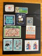 Kaart sluitzegels, Postzegels en Munten, Postzegels | Nederland, Na 1940, Ophalen of Verzenden, Gestempeld