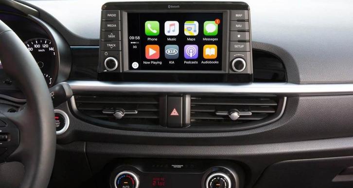 Origineel Kia Picanto Navigatiesysteem met Apple CarPlay, Auto diversen, Autoradio's, Zo goed als nieuw, Ophalen of Verzenden
