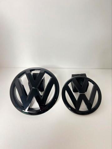 Hoogglans zwarte logo’s VW Golf 6 beschikbaar voor biedingen