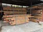 Vuren houten balken, 3/3,3/3,65/4m, Doe-het-zelf en Verbouw, Hout en Planken, Ophalen, Gebruikt, Balk, Vuren