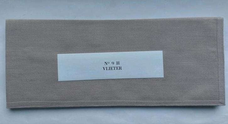9H stafkaart uit 1960 Vlieter met o.a. De Afsluitdijk, Boeken, Atlassen en Landkaarten, Zo goed als nieuw, Landkaart, Nederland