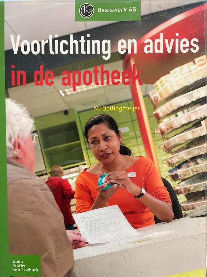 Voorlichting en advies in de apotheek, Boeken, Overige Boeken, Gelezen, Ophalen of Verzenden