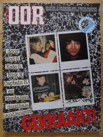 OOR 25/26 1980 Rod Stewart Kate Bush Rick Nielsen Beefheart beschikbaar voor biedingen