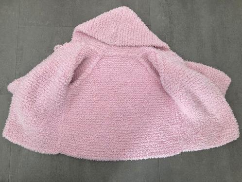Rose vest met muts (meisje), maat 80 in prima staat, Kinderen en Baby's, Babykleding | Maat 80, Zo goed als nieuw, Meisje, Truitje of Vestje