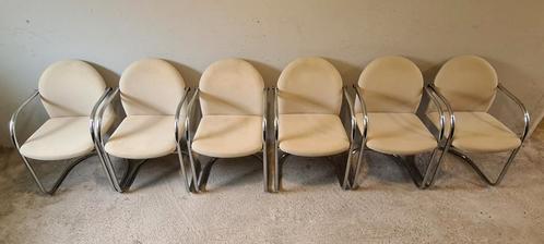 6 design stoelen. Merk Lande. €30,00 voor alle 6, Huis en Inrichting, Stoelen, Gebruikt, Vijf, Zes of meer stoelen, Ophalen