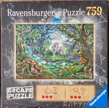 Ravensburger escape puzzel de Eenhoorn