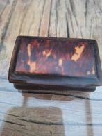 Oud doosje schildpad bakeliet, Antiek en Kunst, Ophalen