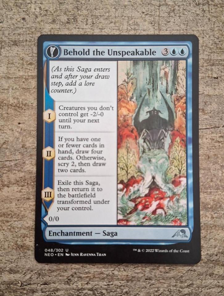 Behold the Unspeakable // Visions of the Unspeakable - MTG, Hobby en Vrije tijd, Verzamelkaartspellen | Magic the Gathering, Gebruikt
