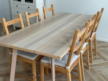 dining table with chairs beschikbaar voor biedingen