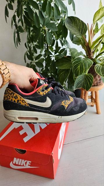 Nike Air Max 1 Leopard Wmns maat 38,5 beschikbaar voor biedingen