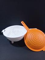 tupperware dubbele vergiet oranje wit, Ophalen of Verzenden, Nieuw, Oranje, Overige typen