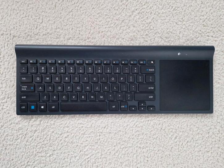 Logitech TK820 alll-in-one Toetsenbord met Trackpad, Computers en Software, Toetsenborden, Gebruikt, Qwerty, Draadloos, Multimediatoetsen