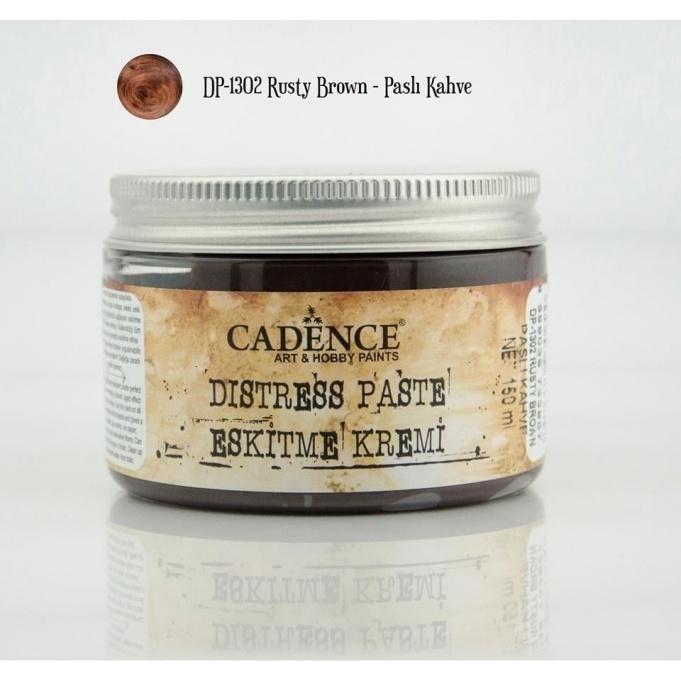 Cadence Distress paste DP 1302 rusty brown pot 150 ml, Hobby en Vrije tijd, Schilderen, Nieuw, Overige typen, Ophalen of Verzenden