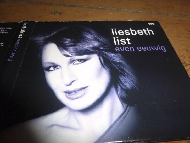 cd  Liesbeth List - Even Eeuwig - 2011 - 3CD - + duetten --, Cd's en Dvd's, Cd's | Pop, Zo goed als nieuw, 2000 tot heden, Ophalen of Verzenden