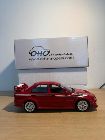 OttOMobile 1:18 Mitsubishi Lancer Evo VI Tommi Makinen nieuw beschikbaar voor biedingen