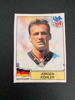 Jurgen Kohler - Duitsland - Panini WK 1994 Sticker, Ophalen of Verzenden, Buitenlandse clubs, Poster, Plaatje of Sticker