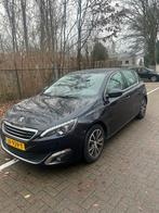 Peugeot 308 Bomvol opties 1.2E-THP 81/110 5-D 2016 Blauw, Auto's, Voorwielaandrijving, Euro 5, Zwart, 1199 cc