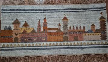 Fraai Pools wandkleed vintage met label. beschikbaar voor biedingen