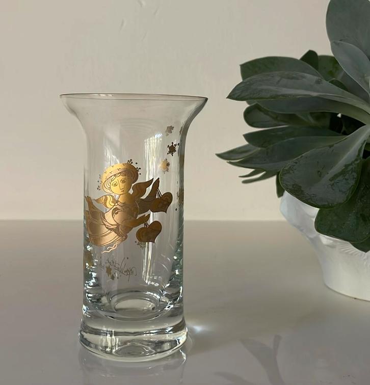 Rosenthal Bjorn Wiinblad vaasje 1001 nacht, Antiek en Kunst, Antiek | Glas en Kristal, Ophalen of Verzenden