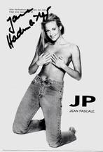 pin up fotomodel gesigneerd playboy model Jana reclame, Verzamelen, Ansichtkaarten | Themakaarten, Ophalen of Verzenden, 1980 tot heden