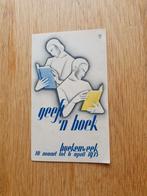 Geef 'n boek. Boekenweek 30 maart tot 6 april 1935, Ophalen of Verzenden, Zo goed als nieuw