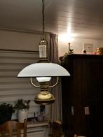 Schitterende vintage hanglamp met dubbele lichtbron., Ophalen, Gebruikt, 50 tot 75 cm, Klassiek