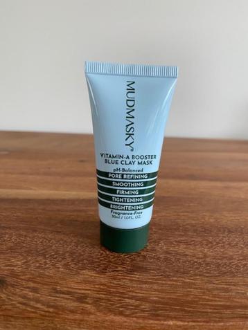 Nieuw | Mudmasky | Vitamin A booster blue clay mask beschikbaar voor biedingen