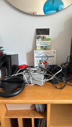 Nintendo Wii Zwart  met wii sports en mario kart., Spelcomputers en Games, Spelcomputers | Nintendo Wii, Ophalen of Verzenden