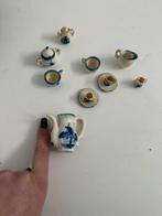 Miniatuur Delfts Blauw Theeservies, Ophalen of Verzenden