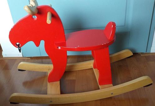 Hobbel eland,Ikea ,rood, Kinderen en Baby's, Speelgoed | Hobbelfiguren, Gebruikt, Ophalen