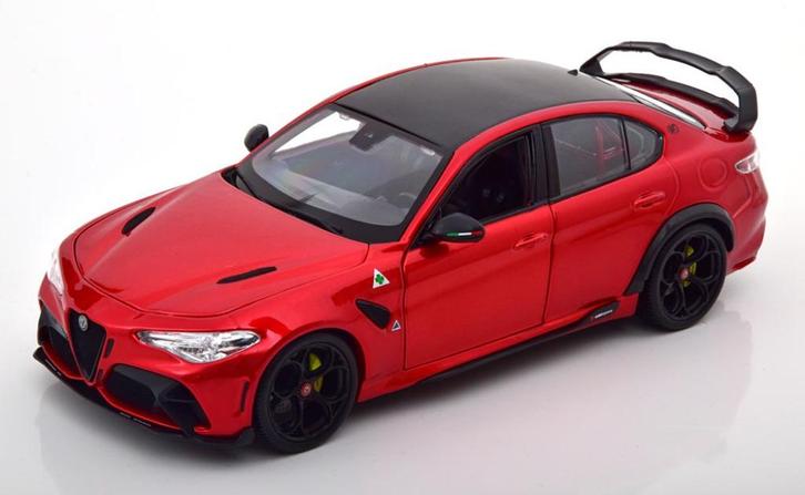 Alfa Romeo GIULIA GTAm 2020, 1/18, Bburago, Hobby en Vrije tijd, Modelauto's | 1:18, Nieuw, Bburago, Ophalen of Verzenden