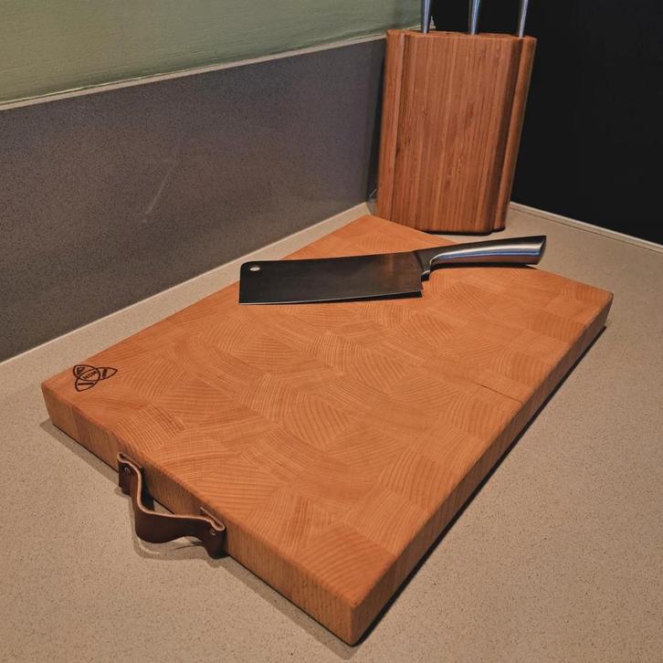 Beuken Houten Snijplank - Handgemaakt & Duurzaam, Huis en Inrichting, Keuken | Keukenbenodigdheden, Nieuw, Ophalen of Verzenden