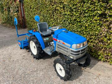 Iseki mini tractor met Frees | 4x4 | 16 PK | Marge| Kubota beschikbaar voor biedingen