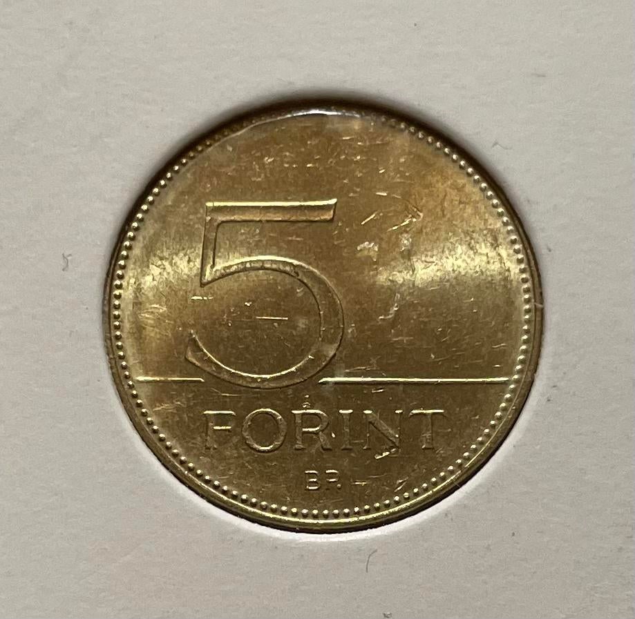 5 forint Hongarije 2016, Postzegels en Munten, Munten | Europa | Niet-Euromunten, Ophalen of Verzenden, Hongarije