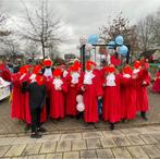 Rode Rechter Kostuums - Loopgroep Carnaval, Kleding | Dames, Carnavalskleding en Feestkleding, Carnaval, Maat 46/48 (XL) of groter