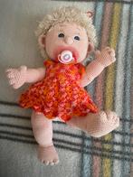 2 poppen gehaakt met beweegbaren armen en benen en hoofd, Ophalen of Verzenden, Nieuw, Pop