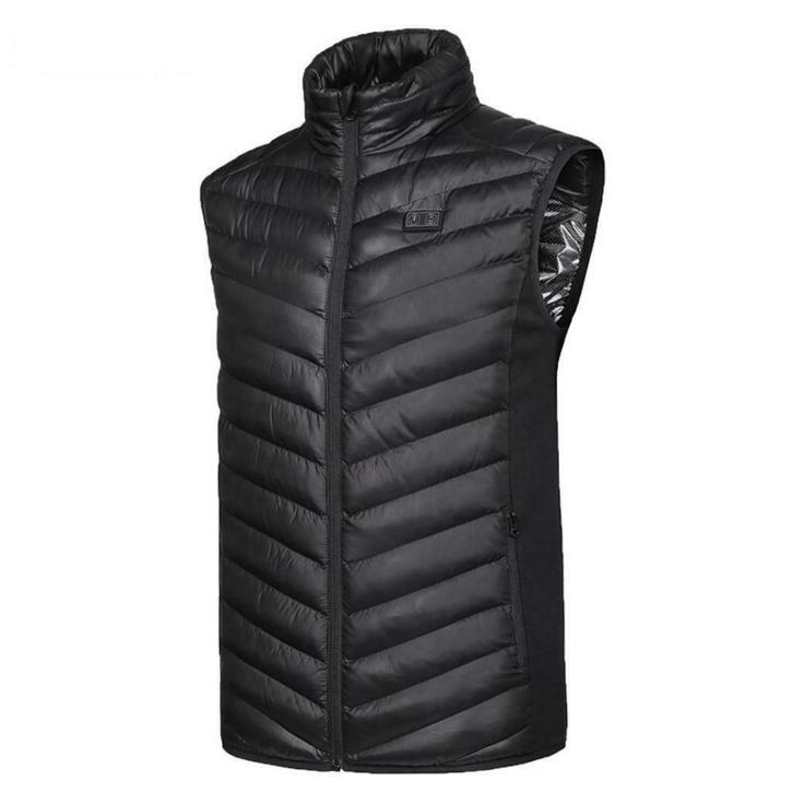 Verwarmde Bodywarmer maten S - M - L - XL - 2XL-3XL, Kleding | Heren, Bodywarmers, Nieuw, Maat 56/58 (XL), Zwart, Verzenden