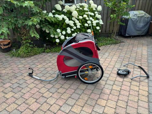 Doggyride Fietskar tot 45 kg., Fietsen en Brommers, Fietsaccessoires | Aanhangers en Karren, Zo goed als nieuw, Hondenkar, Ophalen of Verzenden