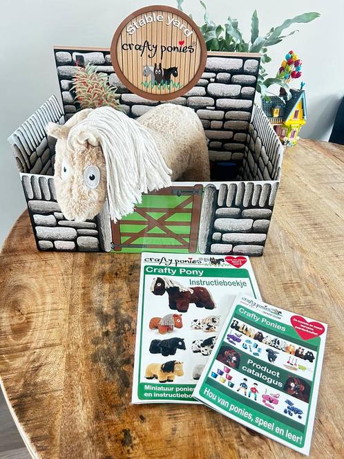 Crafty ponies nieuw!, Kinderen en Baby's, Speelgoed | Knuffels en Pluche, Nieuw, Overige typen, Ophalen