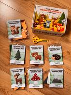 Bosdieren beginners naaiset DIY Kit, Ophalen of Verzenden, Gebruikt, Materiaal