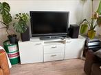 Wit tv meubel, Huis en Inrichting, Ophalen, Gebruikt, 25 tot 50 cm, 150 tot 200 cm