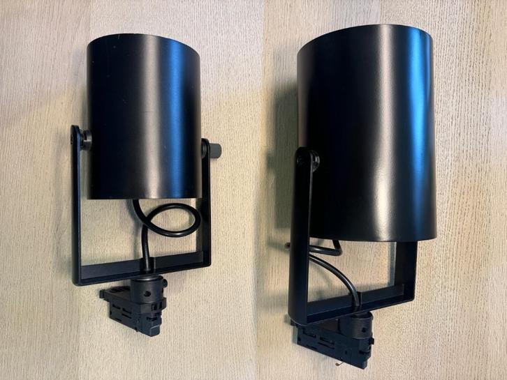 3-fase Railverlichting Spotjes Topkwaliteit van Iguzzini, Huis en Inrichting, Lampen | Spots, Gebruikt, Plafondspot of Wandspot