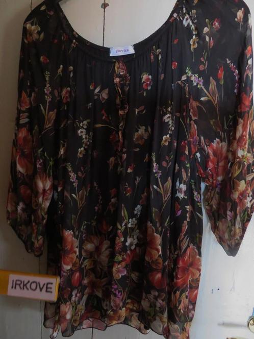 PAPRIKA * NIEUW * HEEL MOOI TUNIEK! * Maat 48 *, Kleding | Dames, Grote Maten, Nieuw, Blouse of Tuniek, Zwart, Verzenden