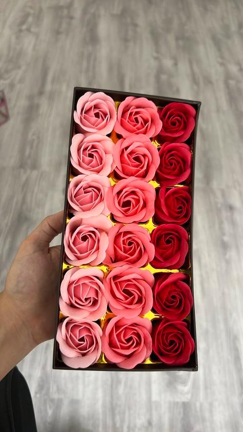 Zeepjes geschenken met geur, Hobby en Vrije tijd, Feestartikelen, Zo goed als nieuw, Versiering, Geboorte of Huwelijk, Ophalen of Verzenden