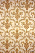 9886 barok behang in bruin oker en crème natuurtinten swiet, Huis en Inrichting, Stoffering | Behang, Ophalen of Verzenden, 75 m² of meer