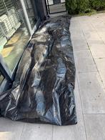 Stevig adekzeil met ringen. 10 x 8 meter. Kleur zwart., Ophalen, Zo goed als nieuw, 15 m² of meer, Zeil