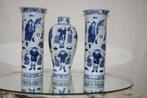 Blauw / wit vazen  Chinese  19e eeuw, Antiek en Kunst, Antiek | Vazen, Ophalen of Verzenden
