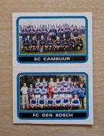 Panini Voetbal 80 elftallen Cambuur Den Bosch, Ophalen of Verzenden, Zo goed als nieuw